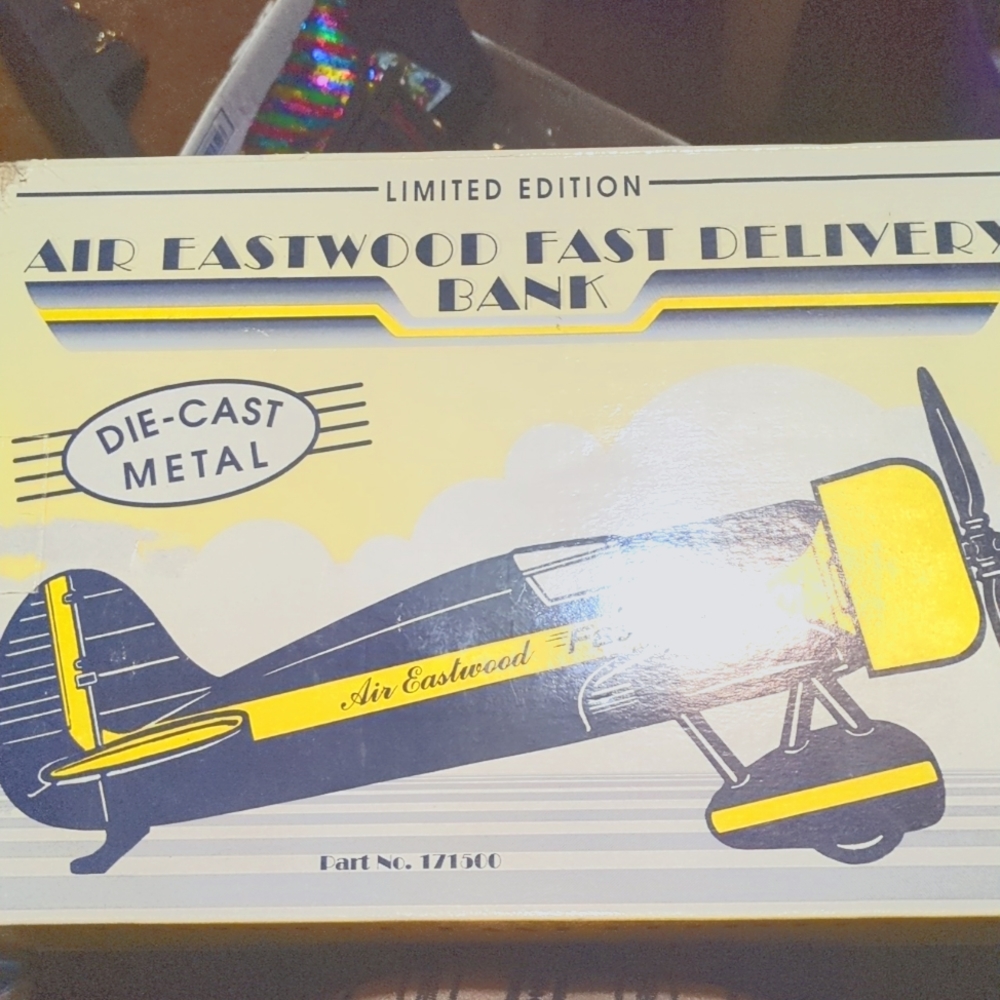 Vintage 1991 Air Eastwood Fast Delivery Bank.